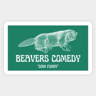 beavers comedy! Sticker